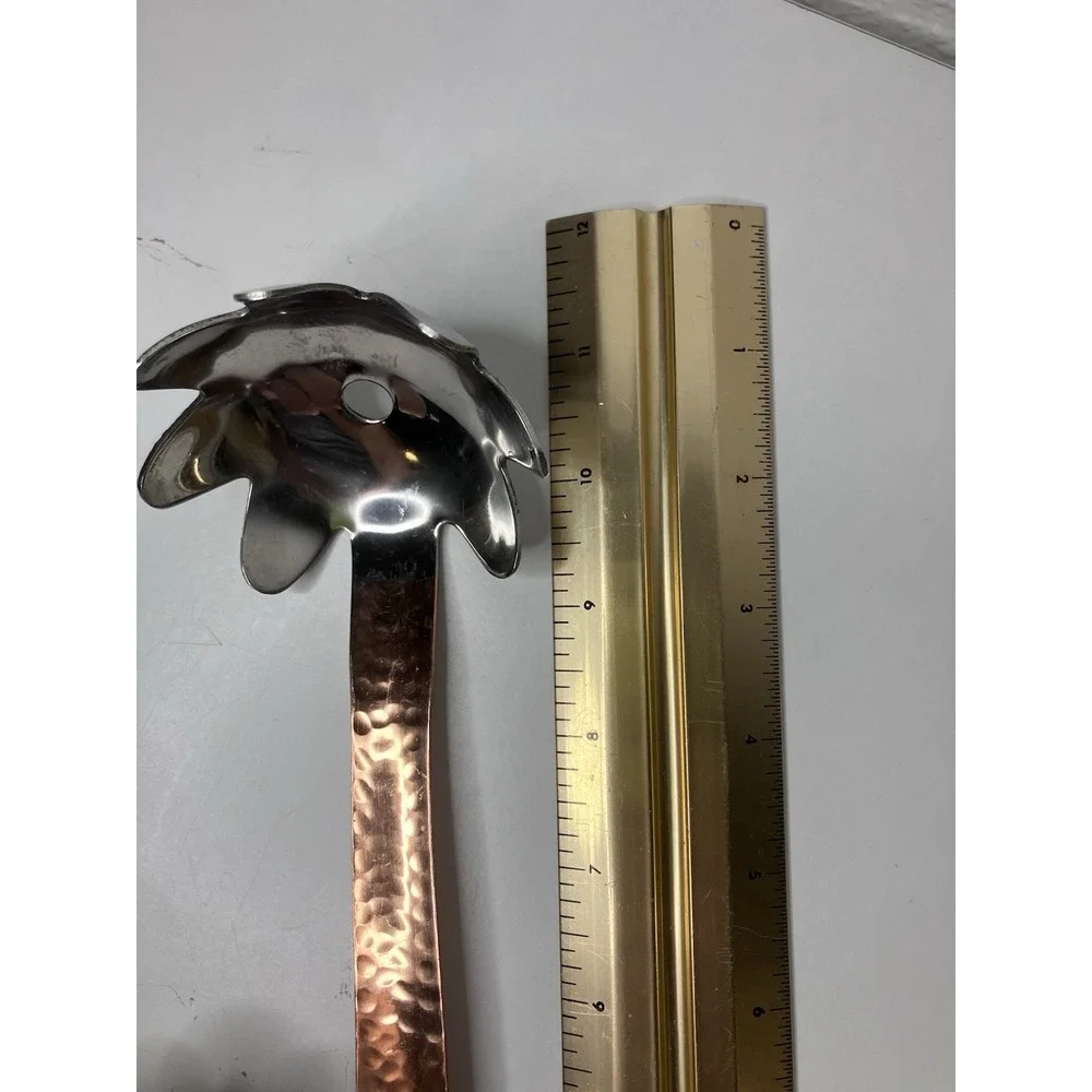 Cambridge Silversmiths Hammered Copper Spaghetti Server